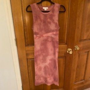 Treasure & Bond women’s tie-dye bodycon midi dress